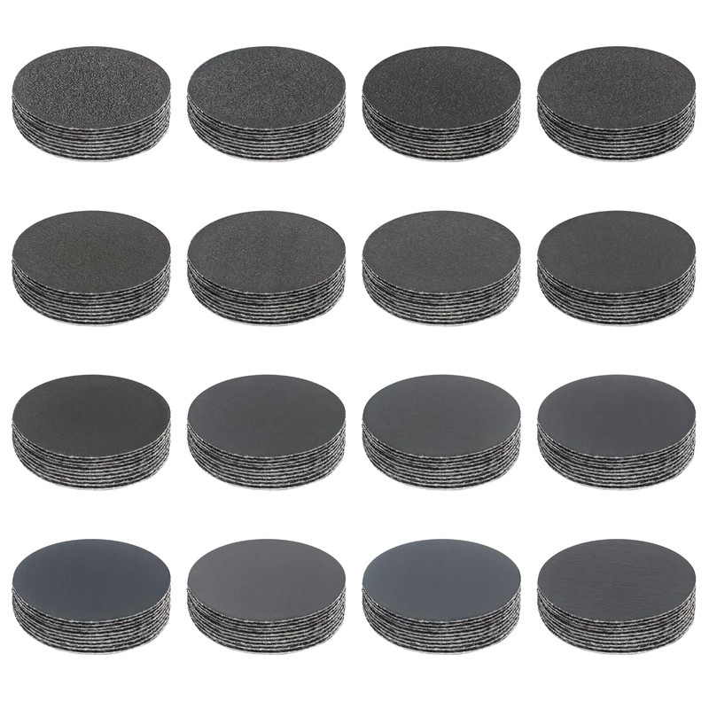 FEIHU 50mm Sanding Disc 60 Grit .50mm Hook and Loop