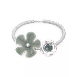 PILGRIM SKANDERBORG, DENMARK Hair Elastic W/Crystal & Faux pearl in Base metal,