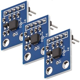 AZDelivery 3 x GY-61 Compatible with ADCL335 Accelerometer Angle Sensor Module Compatible with Arduino