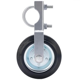 Fence Gate Wheels for Metal Tube Gate Farm Gate Wheels 6" Heavy Duty Gate Wheel Fence Wheels for Gates Fits 1-5/8" to 2" O.D. Round Tube Gate Frames Prevent Gate from Dragging