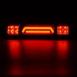PIT66 LED 3rd Brake Light, Compatible with 07-10 Ford Explorer Sport Trac/04-08 Ford F150 Lobo/06-08 Lincoln Mark LT Third Brake Stop Lamp Light Red Lens Black Housing