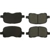 Front Disc Brake Pad Set Compatible With Toyota Corolla 1998
