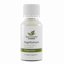 Naturprodukte Schwarz Botanical Silicon & Wheat Protein Nail Care Balm 20ml