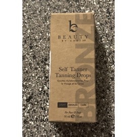 Beauty By Earth Self Tanner Tanning Drops for Face or Body Light 1oz Exp 08/26