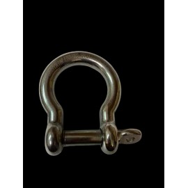US Stainless Stainless Steel 316 Bow Shackle with Locking Pin (1/2" 12mm)