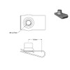 M4 Stainless Steel U -Style Clip-On Nut,U-Type Fasteners (Pack of