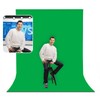 BEIYANG 8' x 12' Photo Backdrop, Green Screen, Green Backdrop,