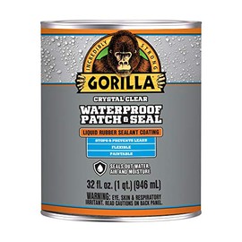 Gorilla Waterproof Sealant - 32 Ounce Liquid Rubber Sealant