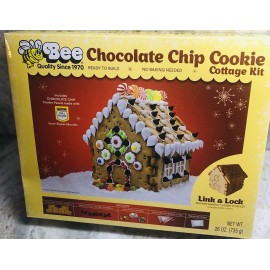 Bee Chocholate Chip Cottage  Kit. 26 oz. Ready To Build/No Baking Needed.