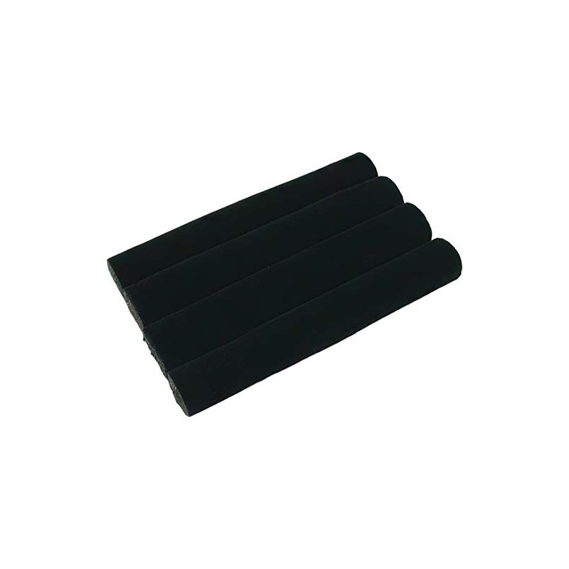 FindingKing 3 Continuous Slot Black Velvet Ring Display Tray Insert
