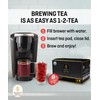 Organic Raspberry Apple Black Tea Pods for Keurig - Naturally