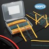 600 Pieces Various Resistance Assortment Kit 10 Ohm-1M Ohm 1%