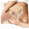 BIUDECO Portable Wooden Moxibustion Box Durable Moxa Stick Holder for