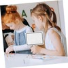 Operitacx Reusable Double-Sided Handheld Whiteboard Dry Erase Scoreboard for Classroom