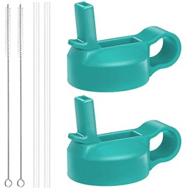 The Mass Wide Mouth Straw Lid Compatibility Most Sports Water Bottle (Mint)