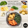 Family Saucepan Triple Divider Separator Set - Saves Cooking Space