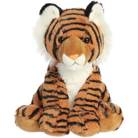 Aurora® Cuddly Bengal Tiger Stuffed Animal - Cozy Comfort - Endless Snuggles - Brown 14 Inches