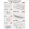 Toutgood 4'' 23Ft Mini Split Line Set Cover Kit for