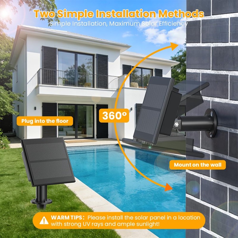 50FT Solar String Lights Outdoor Waterproof IP65 with USB-Charging ,