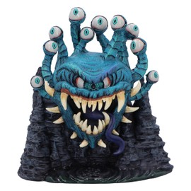 Nemesis Now Dungeons & Dragons Beholder - Scatola per dadi in resina, 15 cm, prodotto ufficiale D&D, design unico, in resina di alta qualità, accuratamente dipinta a mano