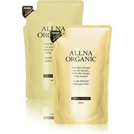 Oruna Organic Shampoo Treatment Set, Additive-free, Made in Japan (Moisture (Refill, 13.5 fl oz (400 ml) each))