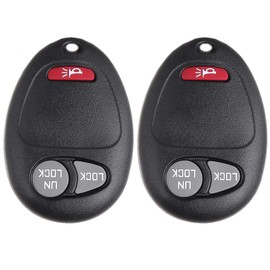 INEEDUP OUCG8D-380H-A Key Fob Keyless Entry Remote X2 fits 04-08 for Chevy for Colorado 04-08 for Chevy for Venture