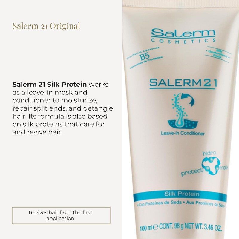 Salerm - Acondicionador para dejar actuar de 100 ml con