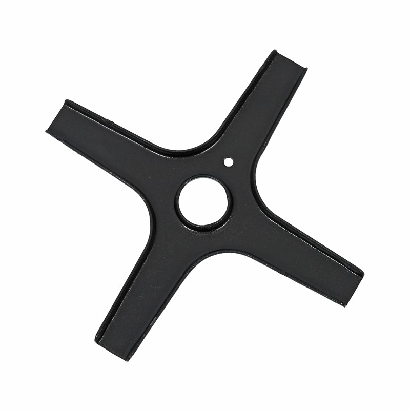 K&H EKS140 Gas Stove Cross, Gas Attachment, 140 mm, Matt