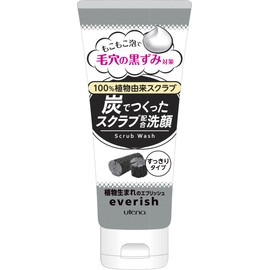 Evelish Charcoal Scrub Face Wash 4.8 oz (135 g)