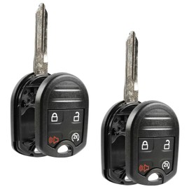 Replacement for 2011-2016 Ford F150 Explorer Lincoln Navigator 4-Button Remote Start Key Fob Shell Case CWTWB1U793 164-R8067 5912561 (Set of 2)