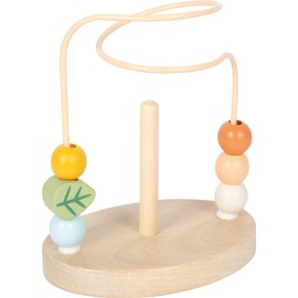Small Foot Percorso motricità Piccoli Amici in Legno, Giocattolo per la motricità di Alta qualità con Gioco da accatastare, Gioco didattico per Bambini dai 12 Mesi, 12719