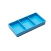 Easyinsmile Drawer Organizer Instrument Tray Holder (D, Blue)