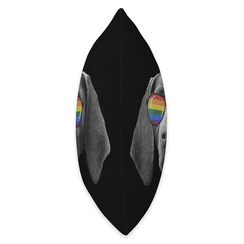 Pride Month German Shorthaired pointer Throw Pillow