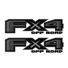 FX4 Off Road Decal Replacement Sticker F 150 Bedside Emblem for 4x4 Truck Super Duty