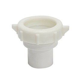 Plumb Pak PP55-8W Reducer Coupling, 1-1/2 X 1-1/4 in, Slip Joint X Solvent Weld, Plastic, 1-1/2" x 1-1/4"