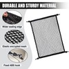 UHANBUT Elastic Cargo Net, Polyester Fabrics Trunk Organizer, 31.5'' x