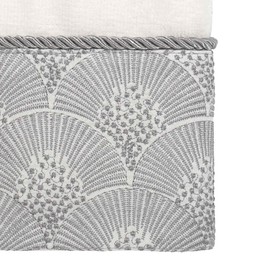 Avanti Linens Deco Shell Fingertip Towel, One Size, White