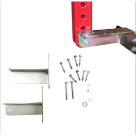 Jungle Jim's Wall Mount Kit for Enclosed Trailer - Mounting Bracket for Trimmer Racks and Blower Holders | Complete Installation & Hardware Included