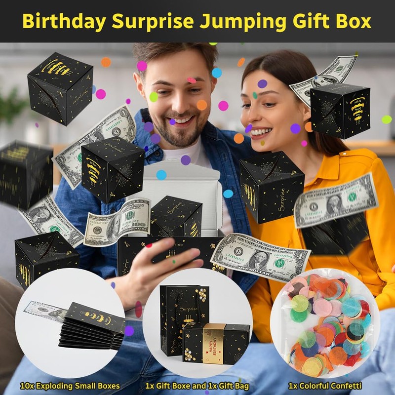 ANOMM Birthday Exploding Gift Boxes, Pop Up Gift Box