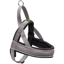 Hunter Racing Norwegian harness, L-XL, 82-105 cm, grey / black