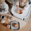 mushie Square Dinnerware Plates for Kids | Made in Denmark,