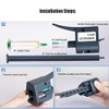 Portable Solder Paste Extruder Accurate Control Soldering Flux Glue Dispenser