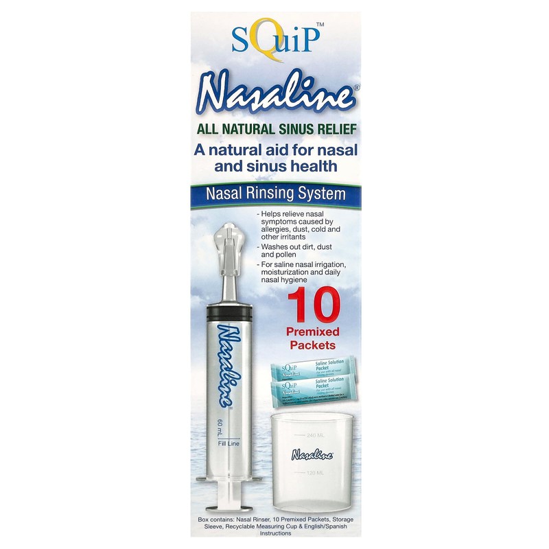 Squip Products Nasaline Sistema de enjuague nasal - 1 kit