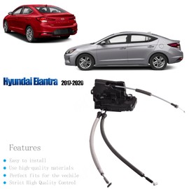 Unikpas Front Right Door Lock Actuator Compatible for Hyundai Elantra Sedan 2017-2020 Replace Passenger Side Door Latch Lock 81320F2010