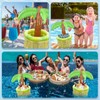 LUMOOM Inflatable Palm Tree Drink Cooler, Floating Drink Holder, Inflatable