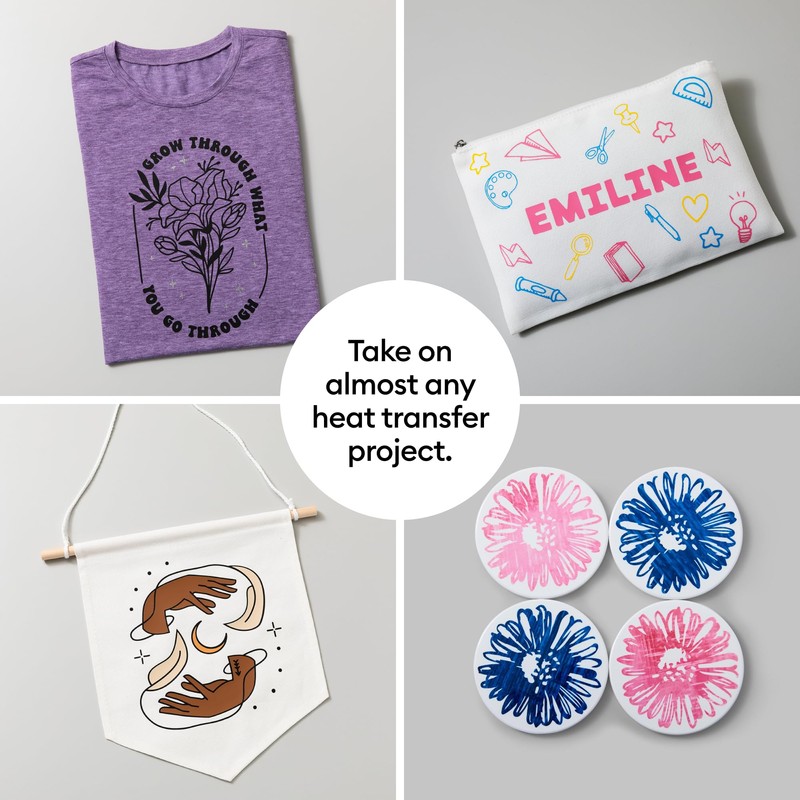 Cricut EasyPress 3 Heat Press Machine (9"x 9") with Heat