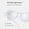 Zenottic Blue Light Blocking Glasses, Anti Dizzy Glasses Women and