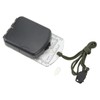 Multifunctional Plastic Compass with Scales Portable Gradiometer Magnifying Glass LED