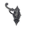 Antique Iron Triple Swivel Hat and Coat Hook