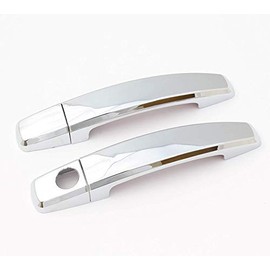 Xtremewarez Chrome Door Handle Cover for 2010-2015 Chevy Camaro Coupe (2 Doors)